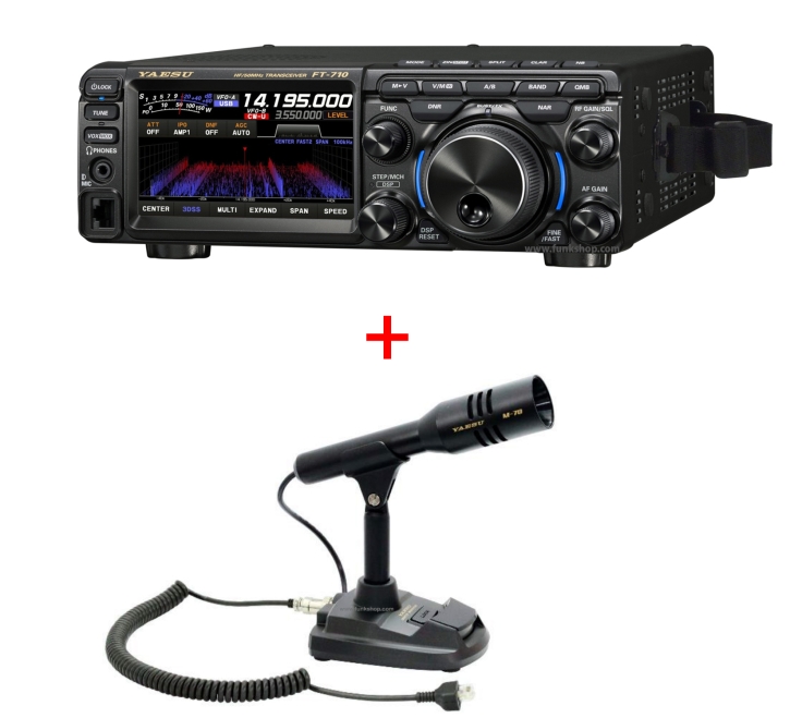 Yaesu FT-710 FIELD Weihnachtsbundle mit M-70