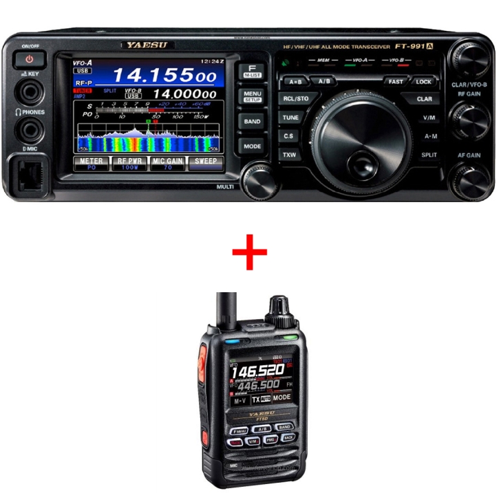 Yaesu FT-991A Weihnachtsbundle mit FT-5DE